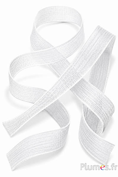 Band - Breite 4 cm - silber